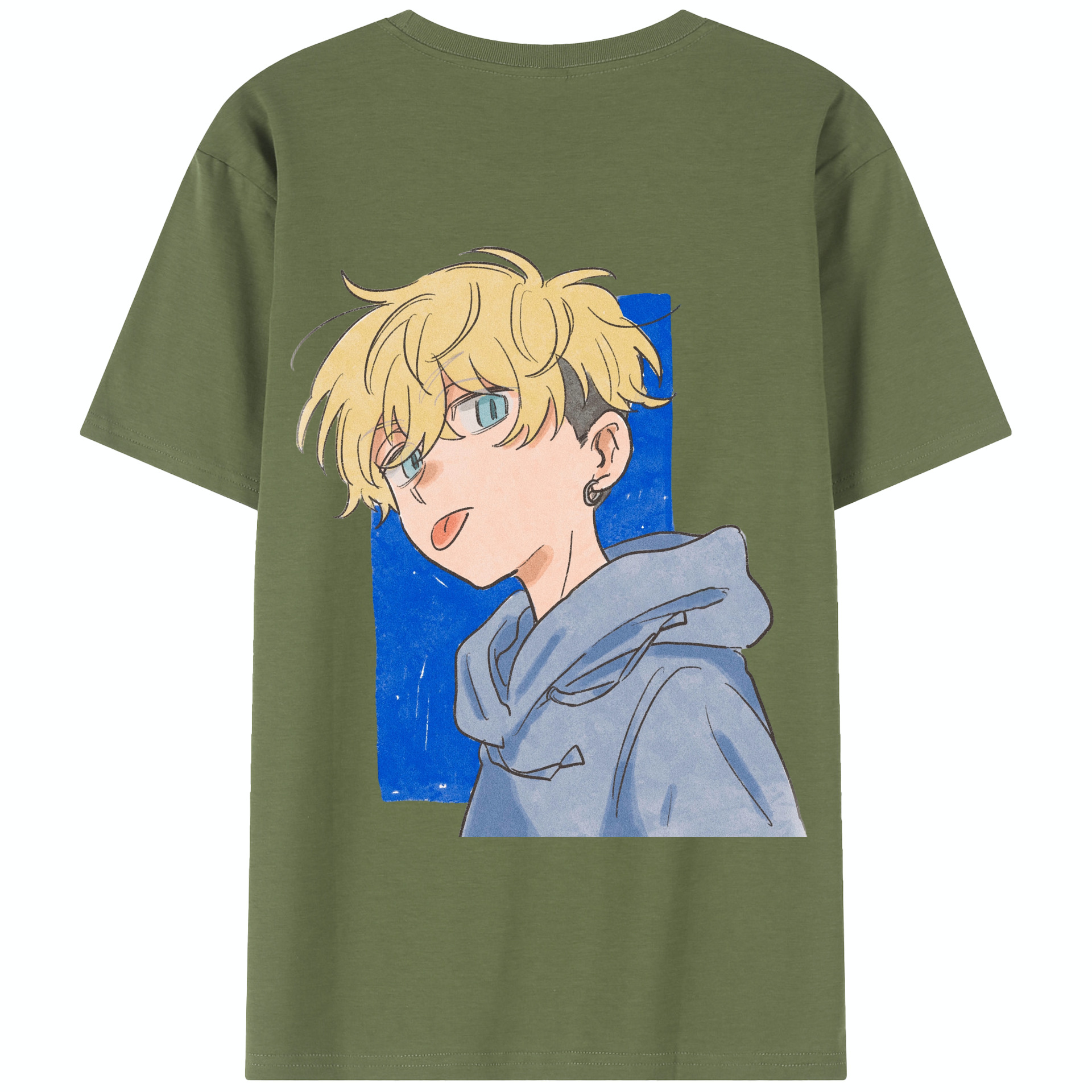 （画像用） 東京リベンジャーズ Tokyo Revengers 綿100％半袖Tシャツ（背面プリント）